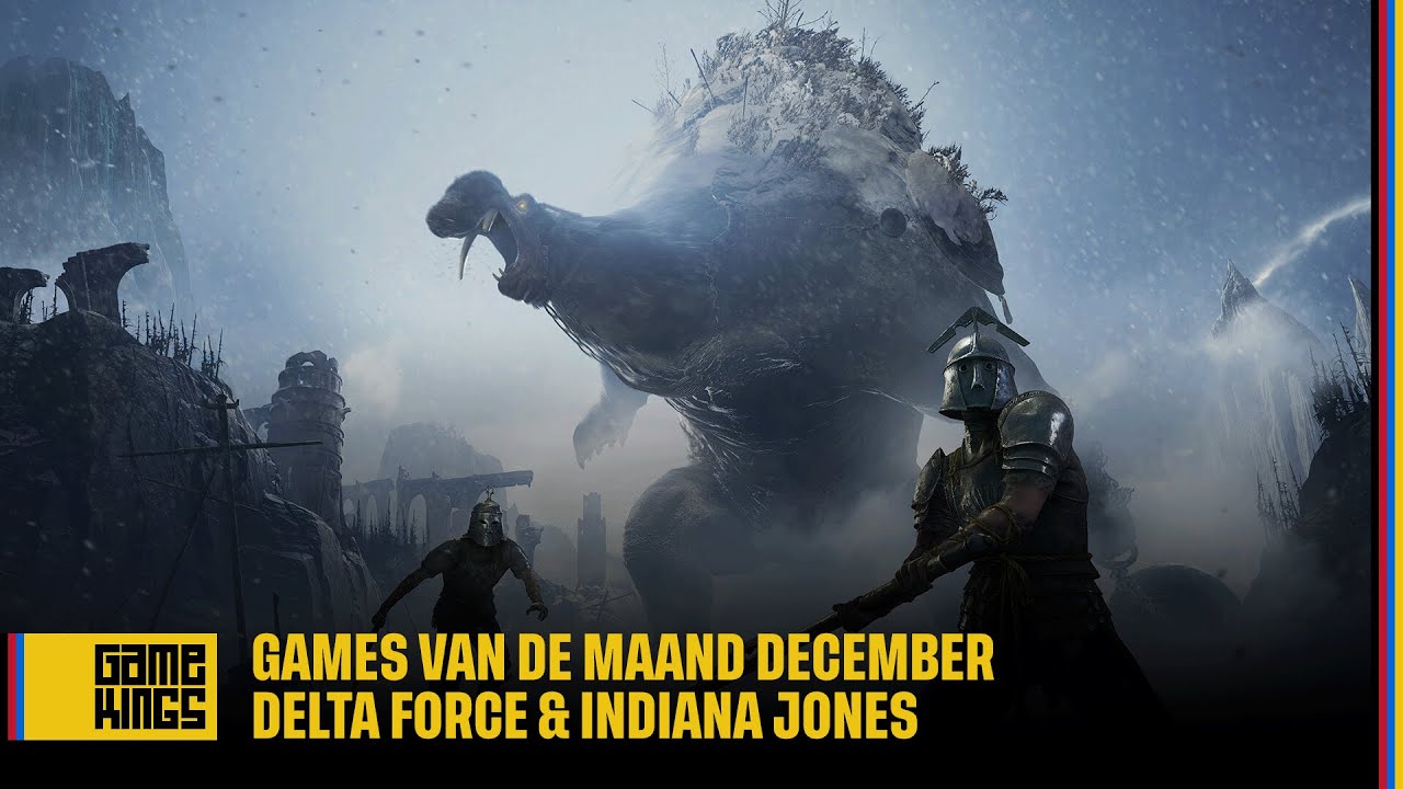 Games van de Maand December met Delta Force Indiana Jones