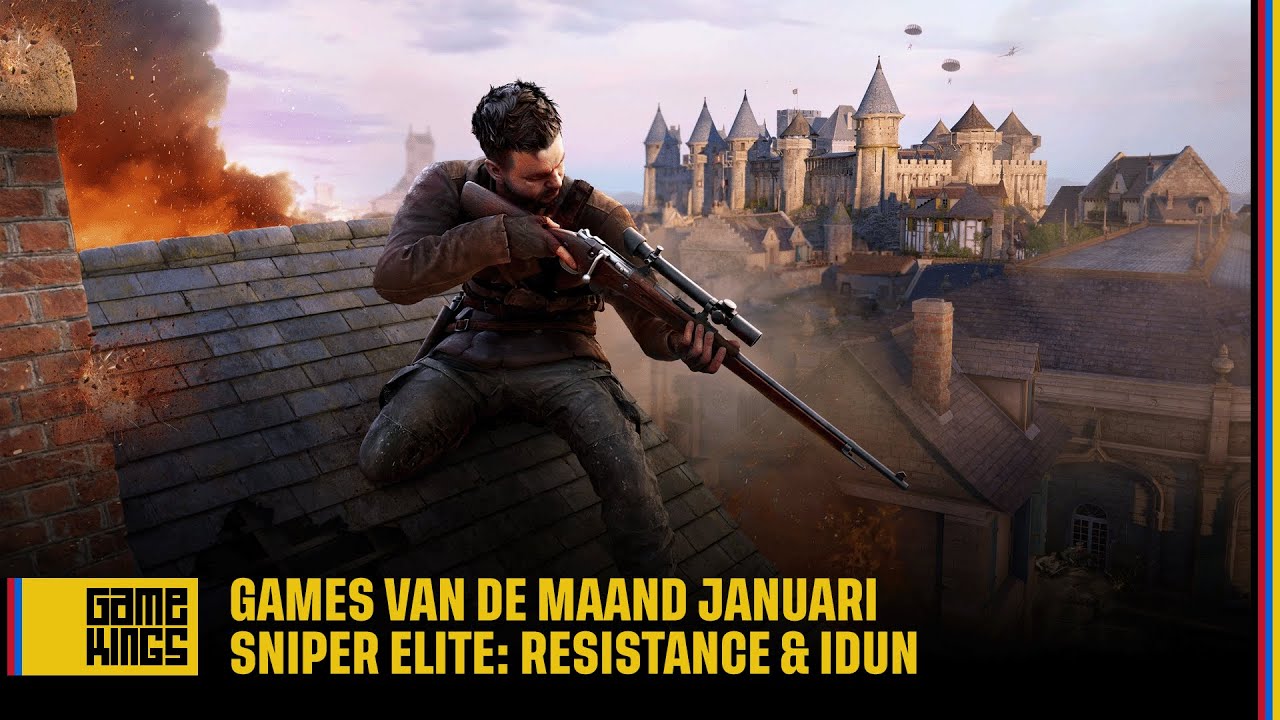 Games van de Maand Januari met Sniper Elite Resistance IDUN