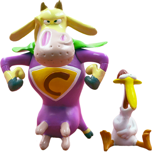 Cow & Chicken Logistix Kids Retail Actiefiguren