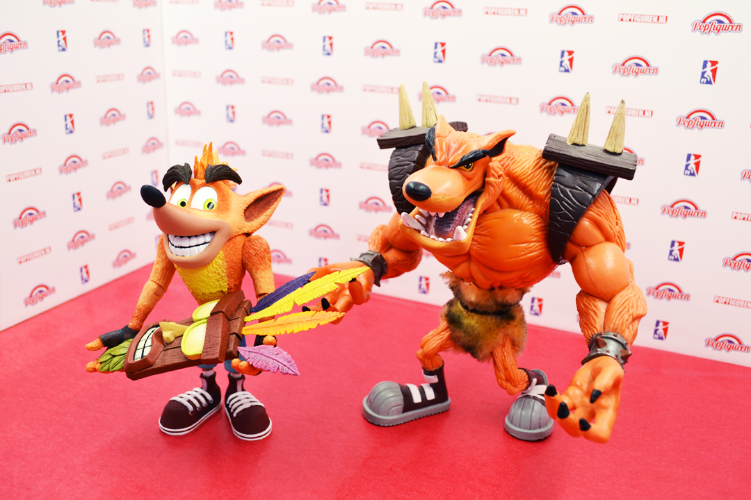 crash bandicoot actiefiguren speelgoed verzameling