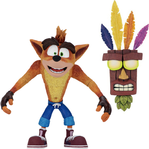 Crash Bandicoot & Aku Aku NECA Actiefiguren