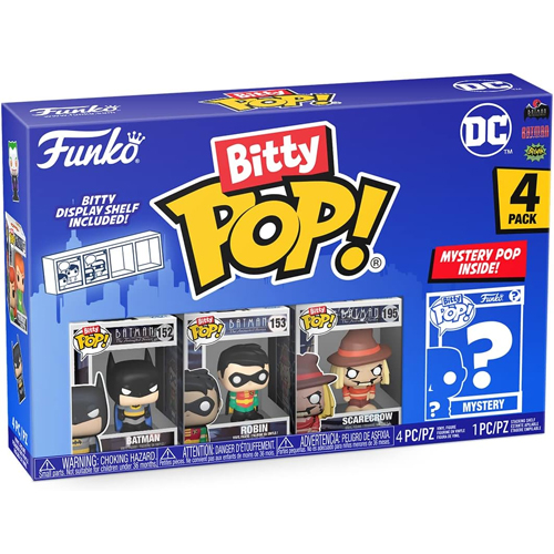 Batman, Robin & Scarecrow Funko Bitty Pop