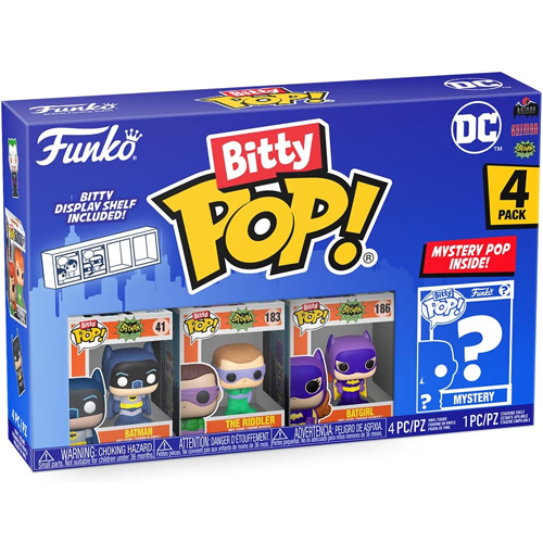 Batman, The Riddler & Batgirl Funko Bitty Pop