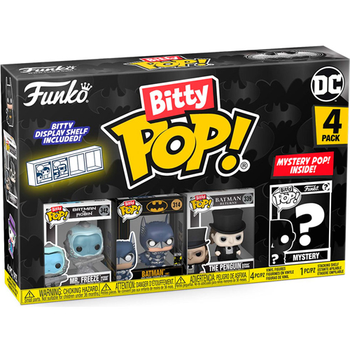 Mr. Freeze, Batman & The Penguin Funko Bitty Pop