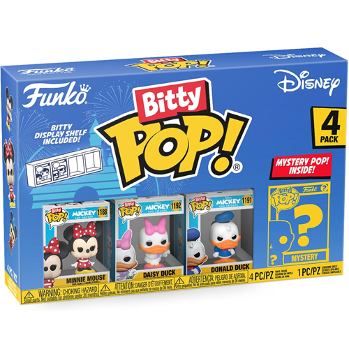 Minnie Mouse, Daisy Duck & Donald Duck Funko Bitty Pop