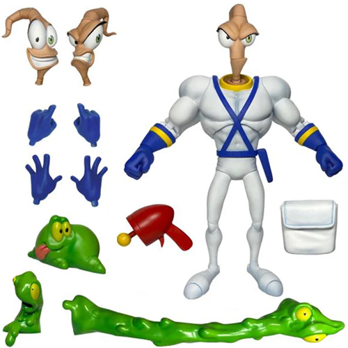 Earthworm Jim Premium DNA Toys Actiefiguur