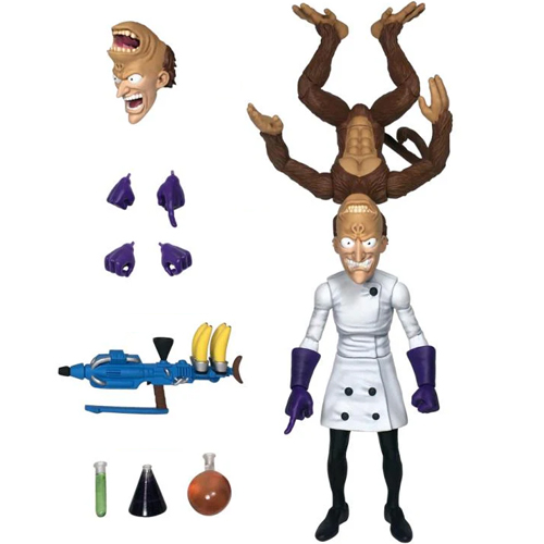 Professor Monkey-for-a-Head Premium DNA Toys Actiefiguur