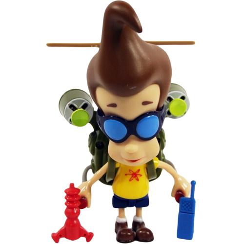 Jimmy Neutron Heli-Pack Mattel Actiefiguur