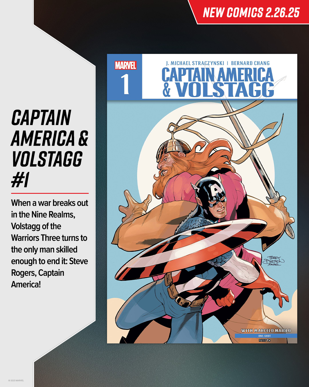 marvel comics captain america volstagg