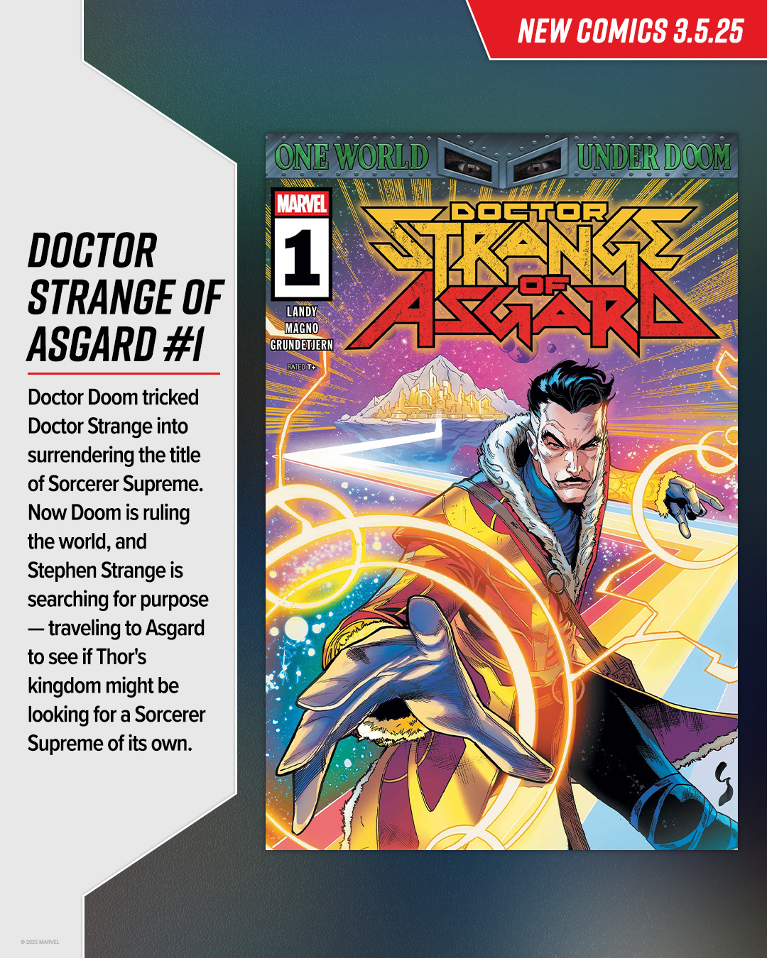 marvel comics doctor strange of asgard