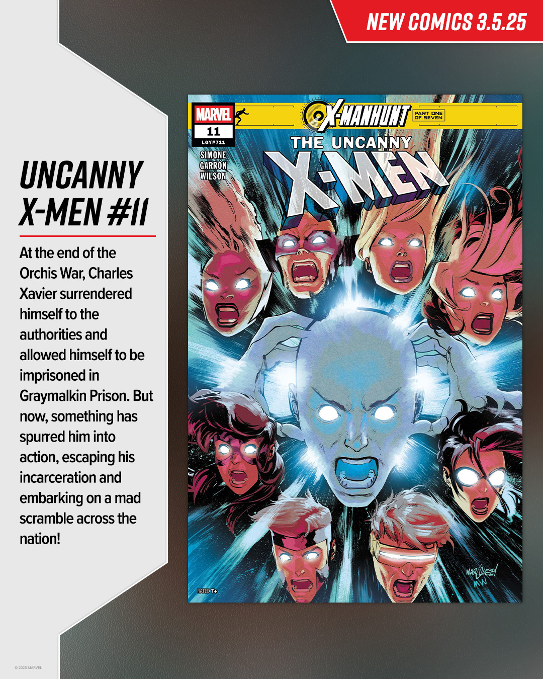 marvel comics uncanny x men