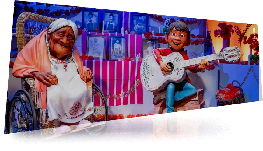 mundo pixar experience coco