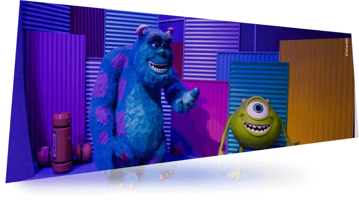 mundo pixar experience monsters inc