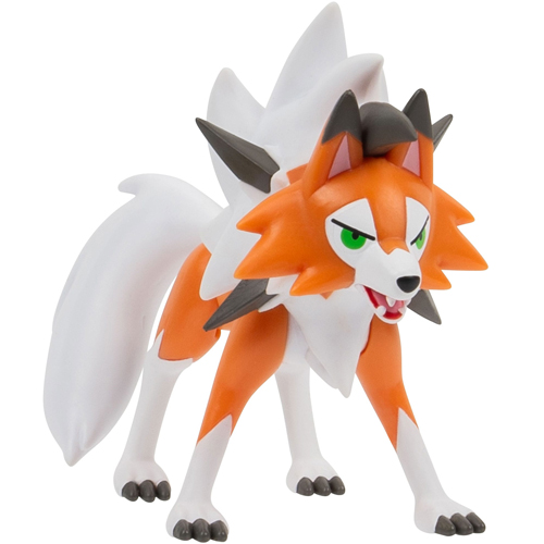 Lycanroc Jazwares Battle Figure Actiefiguur