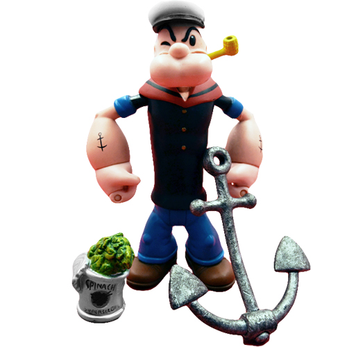 Popeye Mezco Toyz Actiefiguur