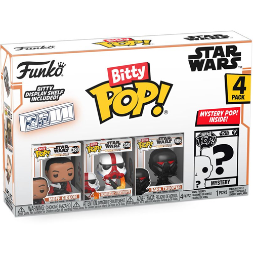 Moff Gideon, Incinerator Stormtrooper & Dark Trooper Funko Bitty Pop