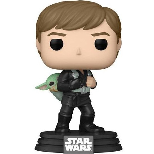 Luke Skywalker & Grogu Funko Pop Verzamelfiguur