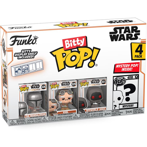 The Mandalorian, Kuiil & Offworld Jawa Funko Bitty Pop