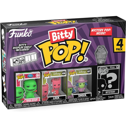 Oogie Boogie, Lock & Shock Funko Bitty Pop