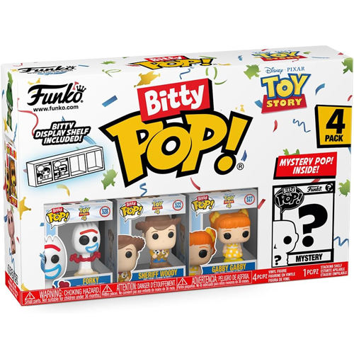 Forky, Sheriff Woody & Gabby Gabby Funko Bitty Pop