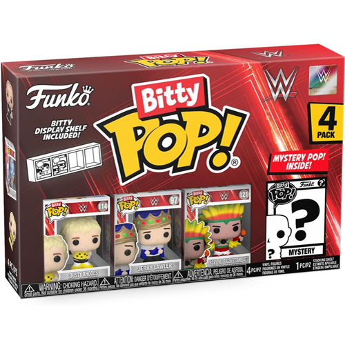 Dusty Rhodes, Jerry Lawler & Ricky Steamboat Funko Bitty Pop