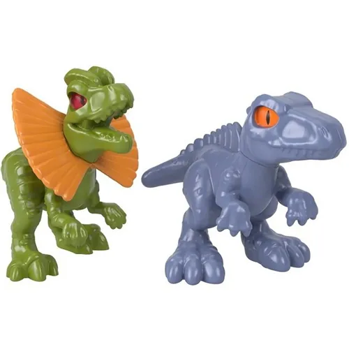 Dilophosaurus & Giganotosaurus Imaginext Verzamelfiguren