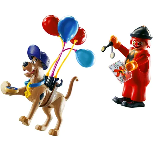 Scooby-Doo Ghost Clown Playmobil Speelset